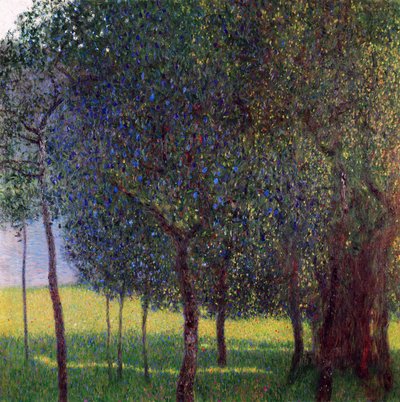 Fruitbomen, 1901 door Gustav Klimt
